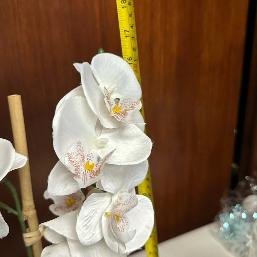 Orchid with pot modernist style
